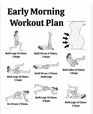 🧘‍♀️ Morning Routine for Flat Belly – Simple 5 Step Plan