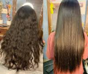 Frizzy Hair Smoothening at Home